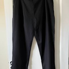 Michael Mortell  Black Bow Front Trousers