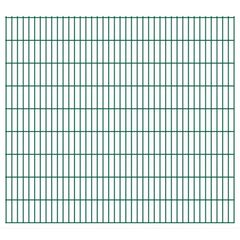 2D Garden Fence Panels 2.008x1.83 m 26 m (Total Length) Green