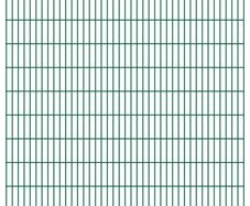 2D Garden Fence Panels 2.008x1.83 m 20 m (Total Length) Green