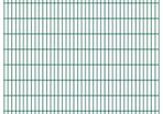 2D Garden Fence Panels 2.008x1.83 m 42 m (Total Length) Green