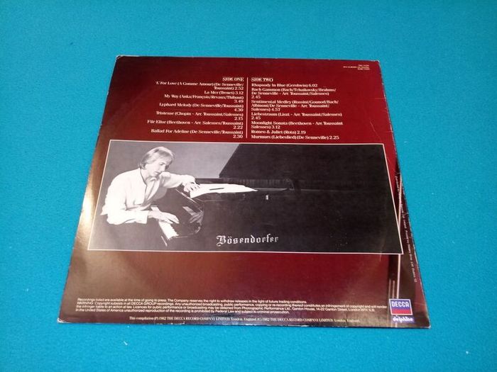 1982 Richard Clayderman 12in Vinyl