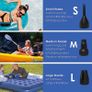 Electric Air Pump, portable quick fill AC Inflator Deflator with 3 Nozzles 220V AC/150W 50/60Hz Quick Fill Electric Pump for Inflatable Air Mattress Pump Air Bed Pool Toy Raft Boat (FREE SHIPPING) Image 6