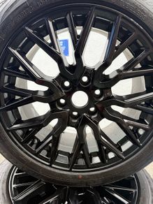 18 Gloss Black Alloy Wheels Ford Transit /Turneo