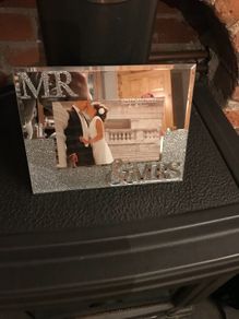 Mr & Mrs Picture Frame 6 x 4