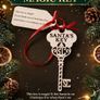 Santa's Magic Key Wooden Key & Keepsake Tag Image 2