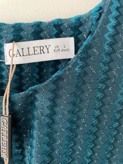 Gallery teal top size 16 - new