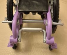Mattel Barbie doll wheelchair
