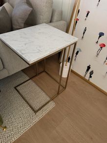 West Elm Marble Side Table