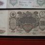 Czar-russia. 2 Huge Notes: 500 &100 Rubles (1910-1912) Image 7