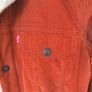Levi mens Corduroy Trucker jacket Image 2