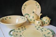 Bordallo Pinheiro Majolica Breakfast Set "Shamrock"