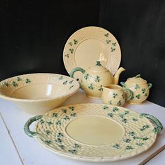 Bordallo Pinheiro Majolica Breakfast Set "Shamrock"
