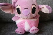 Angel christmas bauble soft toy