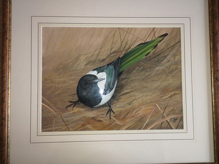 Antique Painting By K.j.woods Priced For Quick Sale