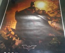 Batman Begins Large Bus stop Poster