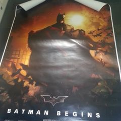 Batman Begins Large Bus stop Poster