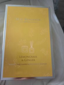 Unopened Max Benjamin Candle & Diffuser set