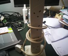 Extension cable tower type