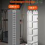 7-in-1 Folding Ladder 5.8M - 150kg Load - Heavy Duty Telescopic Extension Image 5