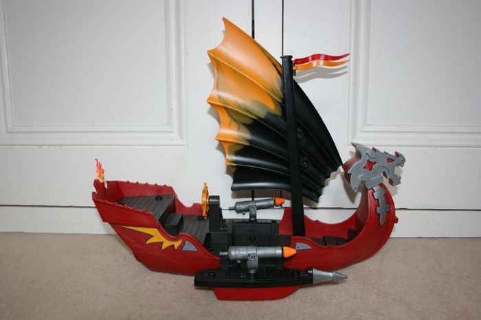 Playmobil Dragon Battle Ship with Canons