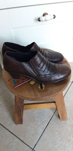 Rieker New Booties Soft Brown Leather 39