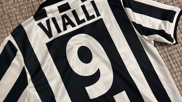 Gianluca Vialli Juventus tribute football jersey shirt 1995 1996 official retro