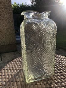 large glass vase