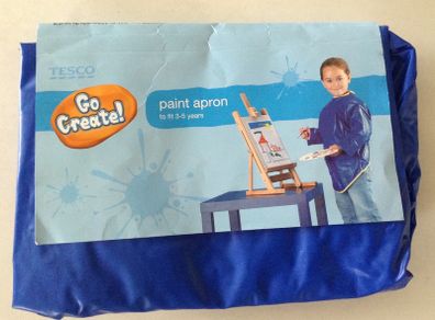 Kids art apron