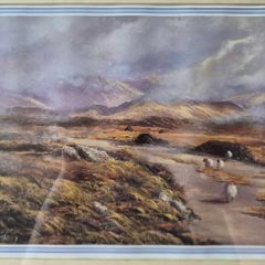 Commemara landscape print by Cathal O'Malley