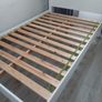 4ft Harvey Norman bed frame with memory foam mattress Image 3