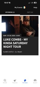 PRICE DROP Luke Combs Tickets