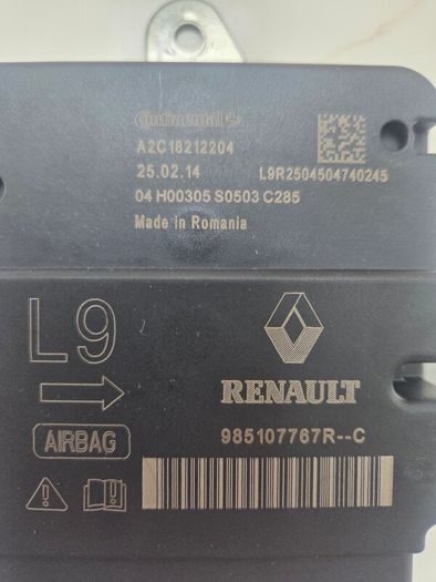 Renault Airbag Control Module - Master / Captur / Clio 985107767R