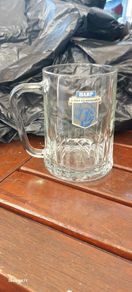 harp tankard glass,,collectors item, buyer collects or pays postage thank you, see pictures for condition ,sold as seen ,