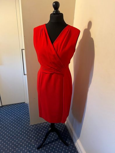 LK Bennett red Narine party dress Brand new with tags