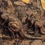 Copper and Cork Aboriginal Art piece Image 3