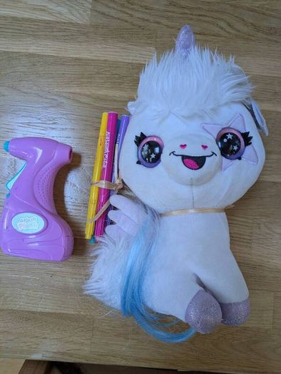 Airbrush plush Unicorn toy