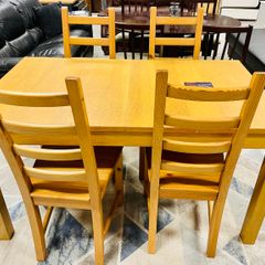 Table and chairs