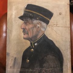 Original Orient Express conductors Portrait