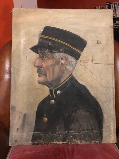 Original Orient Express conductors Portrait