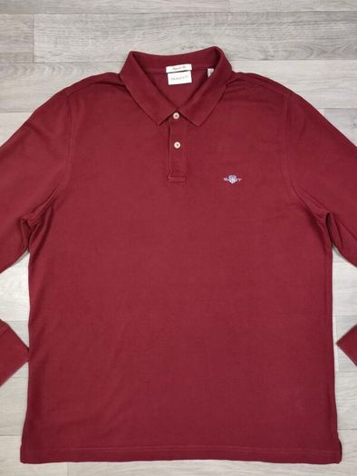 Gant Long Sleeve Polo Shirt Mens L/XL