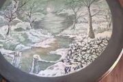 original hand painted coffee table