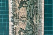 1938 Irish Ploughman One Pound Banknote Ireland 1 Note Scarce Bank Of Ireland