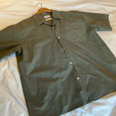Norse Projects short sleeve shirt - olive green L