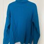 'In the Style' Women's Blue Polo Neck Knit Jumper - Size 8 Image 2