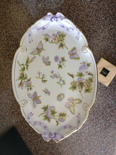 Herend Porcelain Royal Garden Evict Couples Tea Set (Tea for 2)