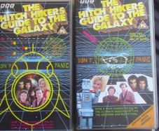 The Hitch Hiker's Guide To The Galaxy 2 x VHS Tapes