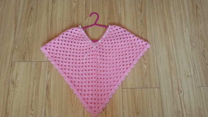 Handmade ponchos age 4-5 years REDUCED PRICE