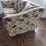Two seater  stripe couch  very heavy sturdy.  Needs a little bit of cleaning nothing major.  Great quality  200e for the stripe and flowery couch is free its a 3 seater Image 7