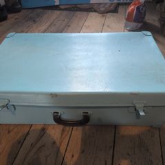 vintage upcycled suitcase