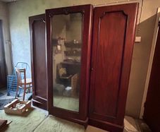 Mahogany Wardrobe Antique